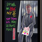Wall Frame Espresso - Stay With Me Jesus by M. McGrath