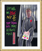 Wall Frame Gold, Matted - Stay With Me Jesus by M. McGrath