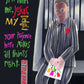 Wall Frame Espresso, Matted - Stay With Me Jesus by M. McGrath