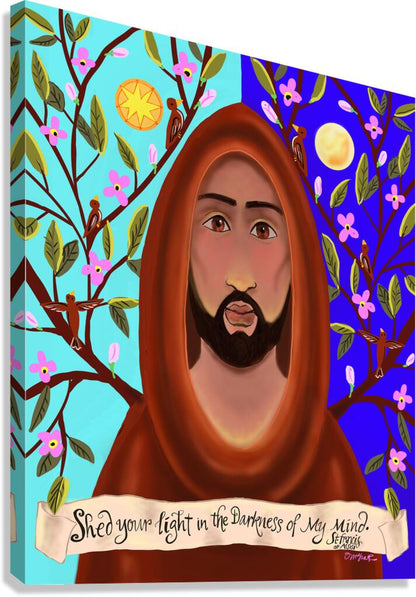 Shed Your Light in the Darkness - Canvas Print