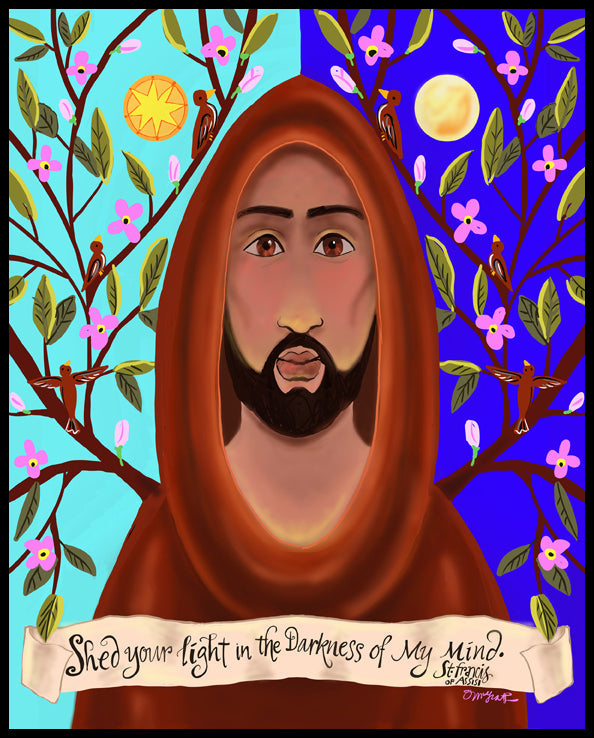 Shed Your Light in the Darkness - Wood Plaque