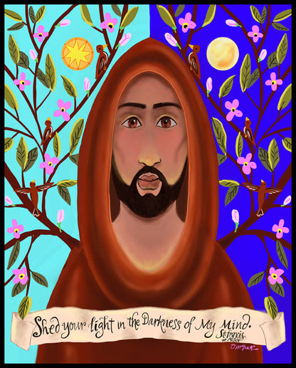 Shed Your Light in the Darkness - Wood Plaque