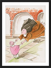 Wall Frame Black - St. Thérèse on Air by M. McGrath