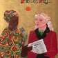 Wall Frame Black, Matted - Sr. Thea Bowman and Dorothy Day by M. McGrath