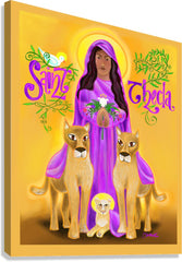 Canvas Print - St. Thecla by M. McGrath