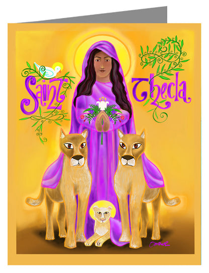 St. Thecla - Note Card 