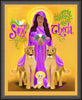Wall Frame Espresso - St. Thecla by M. McGrath
