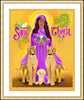 Wall Frame Gold, Matted - St. Thecla by M. McGrath