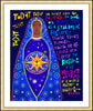 Wall Frame Gold, Matted - Today by M. McGrath