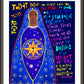 Wall Frame Espresso, Matted - Today by M. McGrath