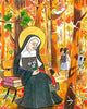 Acrylic Print - St. Mother Théodore Guérin by Br. Mickey McGrath, OSFS - Trinity Stores