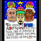 Wall Frame Espresso, Matted - Three Kings by M. McGrath