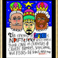 Wall Frame Gold, Matted - Three Kings by M. McGrath