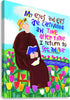St. Titus in the Tulips - Canvas Print