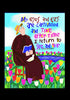 St. Titus in the Tulips - Holy Card