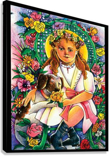 Canvas Print - St. Thérèse, the Little Doctor by Br. Mickey McGrath, OSFS - Trinity Stores