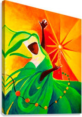 Canvas Print - Sr. Thea Bowman: This Little Light Of Mine by M. McGrath