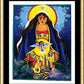 Wall Frame Gold, Matted - Tower of Mercy by Br. Mickey McGrath, OSFS - Trinity Stores