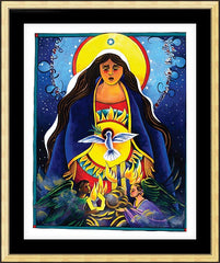 Wall Frame Gold - Tower of Mercy by M. McGrath
