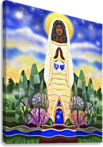 Canvas Print - Mary, Tower of Power by M. McGrath