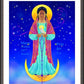 Wall Frame Espresso, Matted - Our Lady, Untier of Knots by Br. Mickey McGrath, OSFS - Trinity Stores