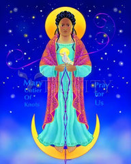 Metal Print - Our Lady, Untier of Knots by M. McGrath
