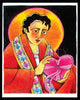 Metal Print - St. Valentine by Br. Mickey McGrath, OSFS - Trinity Stores