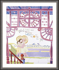 Wall Frame Espresso - Visitation - Cape Cod by M. McGrath
