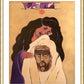 Wall Frame Gold, Matted - St. Veronica by Br. Mickey McGrath, OSFS - Trinity Stores