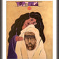 Wall Frame Espresso, Matted - St. Veronica by Br. Mickey McGrath, OSFS - Trinity Stores