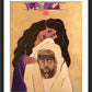 Wall Frame Black, Matted - St. Veronica by M. McGrath
