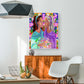 Metal Print - Visitation With Flowers by M. McGrath