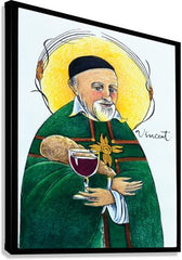 Canvas Print - St. Vincent de Paul by M. McGrath