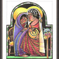 Wall Frame Espresso, Matted - Visitation - Kitchen by Br. Mickey McGrath, OSFS - Trinity Stores