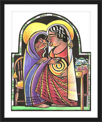 Wall Frame Black - Visitation - Kitchen by M. McGrath