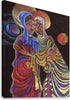 Canvas Print - Visitation Sun and Moon by Br. Mickey McGrath, OSFS - Trinity Stores