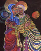 Acrylic Print - Visitation Sun and Moon by Br. Mickey McGrath, OSFS - Trinity Stores