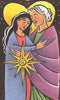 Acrylic Print - Visitation - Night by Br. Mickey McGrath, OSFS - Trinity Stores