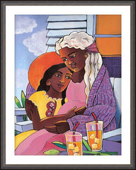 Wall Frame Espresso - Visitation - Deck by M. McGrath