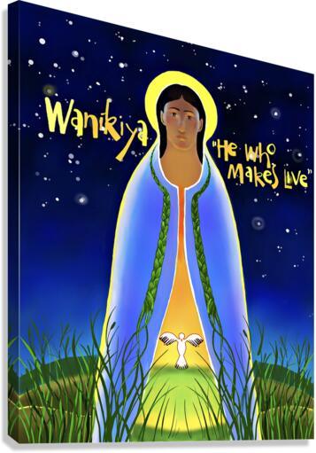 Canvas Print - Wanikiya Jesus by M. McGrath