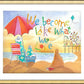 Wall Frame Gold, Matted - We Become What We Love by M. McGrath