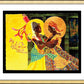 Wall Frame Gold, Matted - Windsock Visitation by Br. Mickey McGrath, OSFS - Trinity Stores