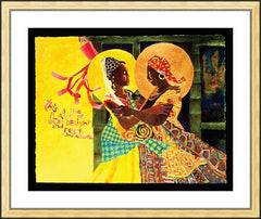 Wall Frame Gold - Windsock Visitation by M. McGrath