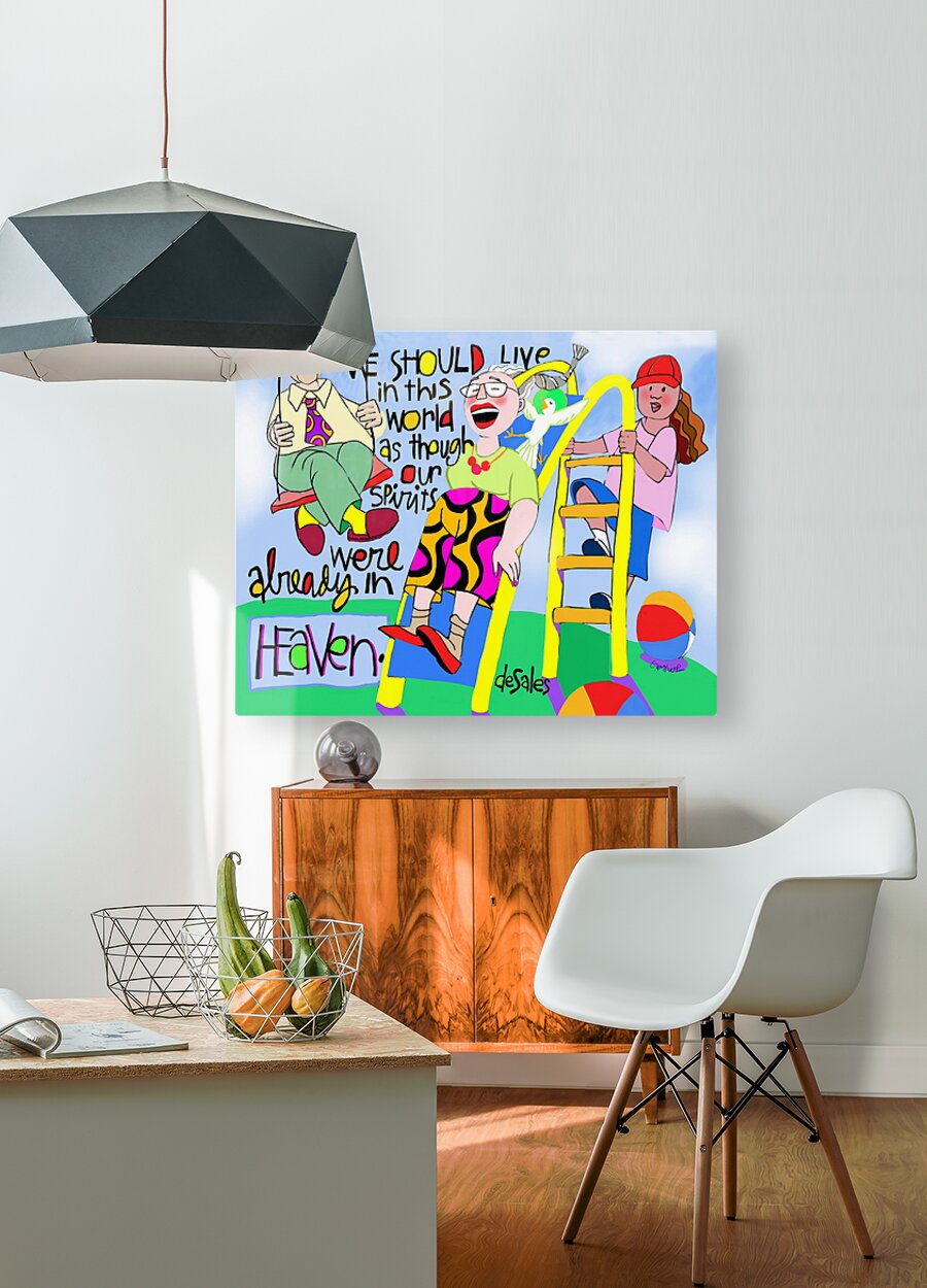 We Should Live In This World - Acrylic Print