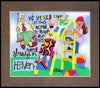 We Should Live In This World - Wood Plaque Premium