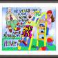Wall Frame Espresso, Matted - We Should Live In This World by M. McGrath