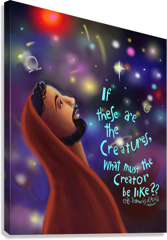 What Must the Creator be Like - Canvas Print