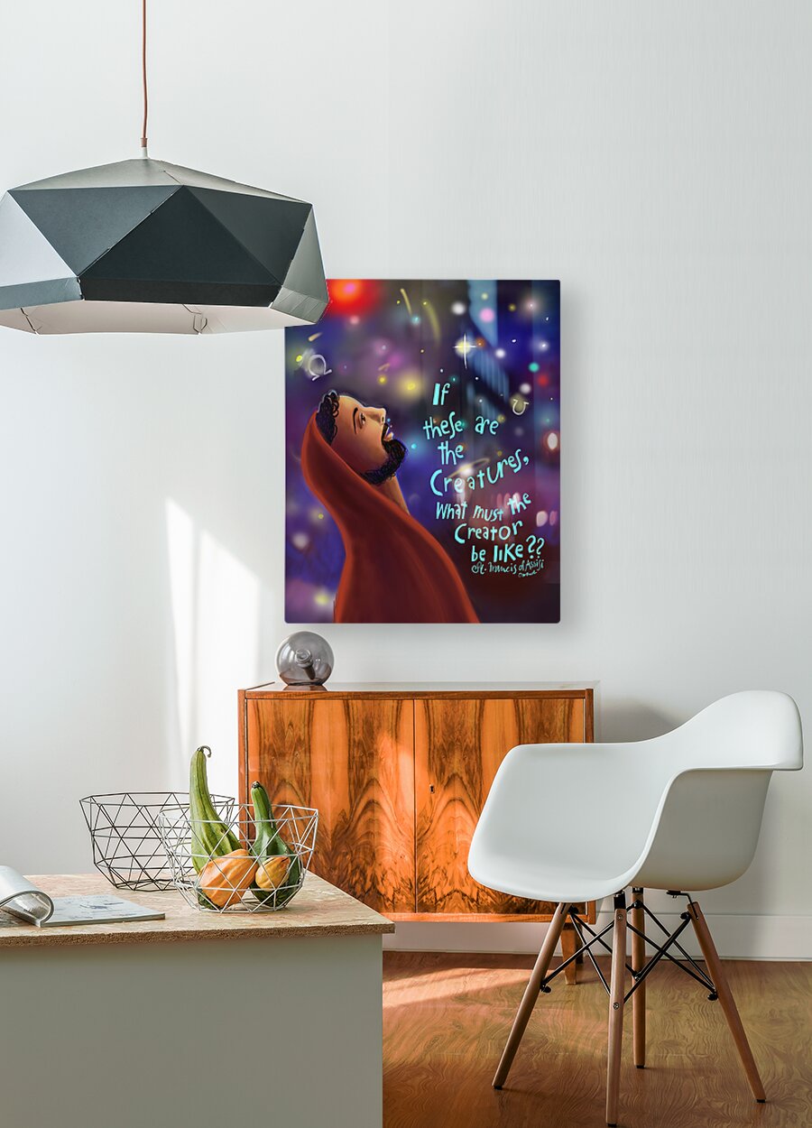 What Must the Creator be Like - Metal Print