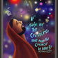 Wall Frame Espresso - What Must the Creator be Like by M. McGrath