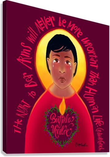 Canvas Print - Right to Bare Arms Will Never Be More Important by Br. Mickey McGrath, OSFS - Trinity Stores